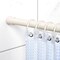 Zenith Metal Zenna Home Shower Curtain Rod 72 in. L Bone 506F - alternate 2